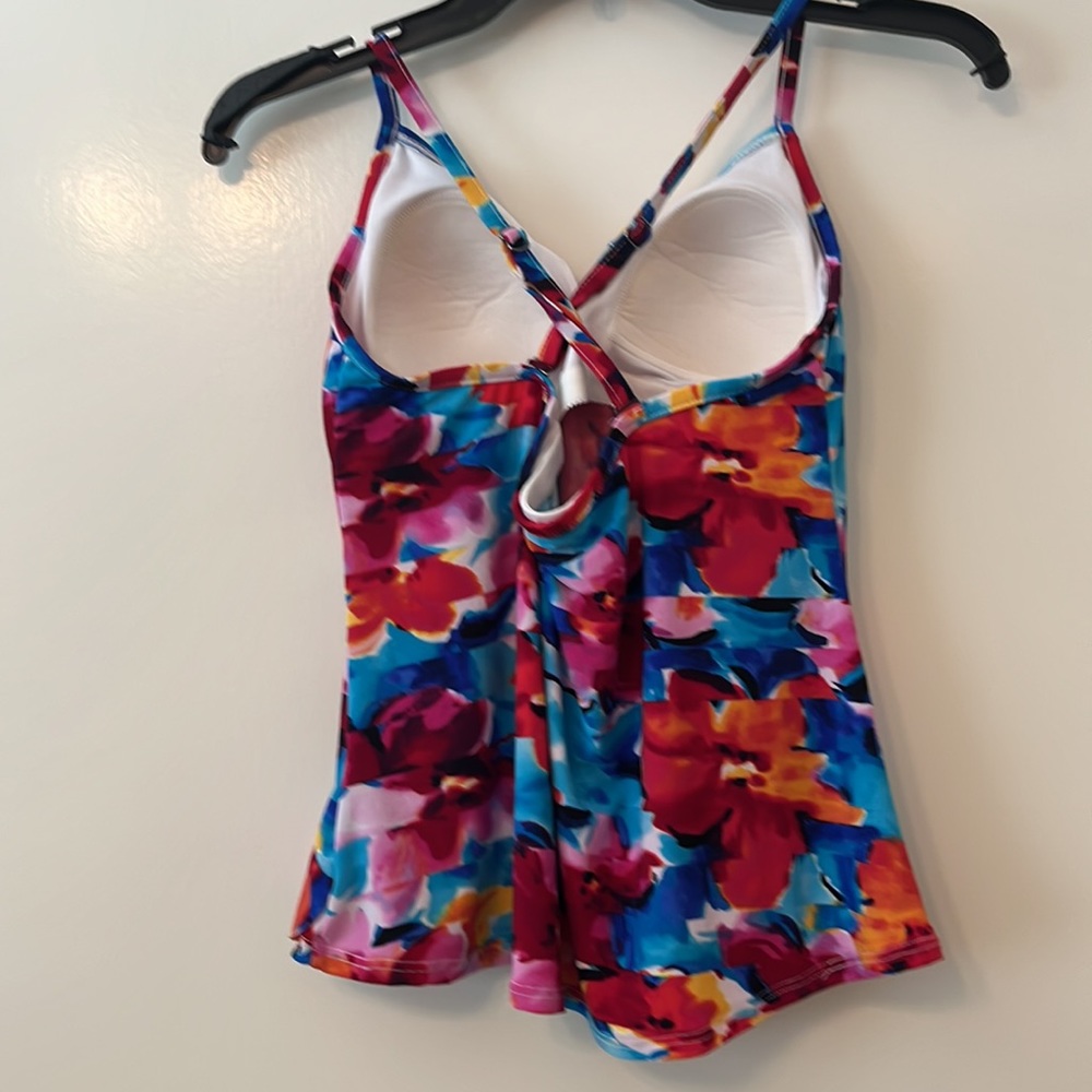 St. John’s Bay  swimsuit top & shorts size 10 - Picture 3 of 12
